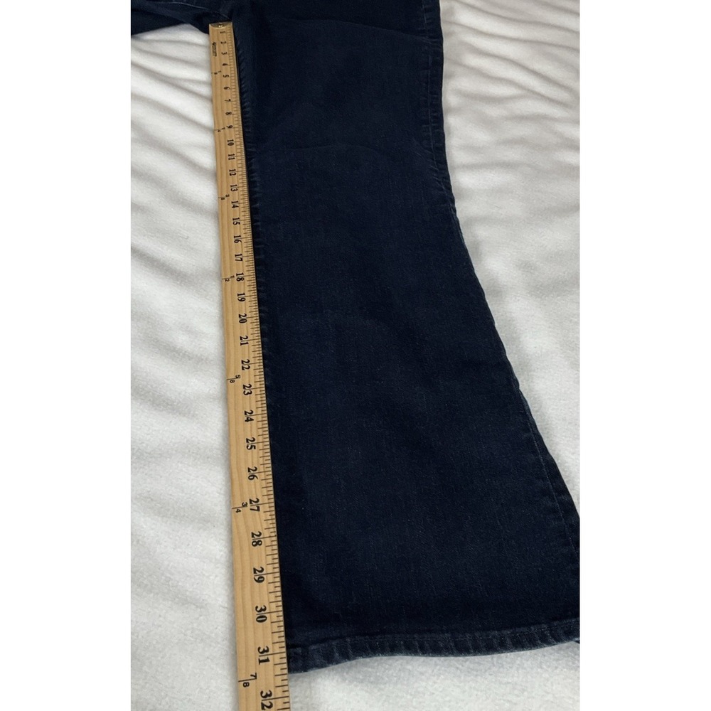 DKNY Women's Size 4:City Ultra Slim Boot Cut Jeans Dark Wash Stretch‎ 5 Pocket - Picture 10 of 12